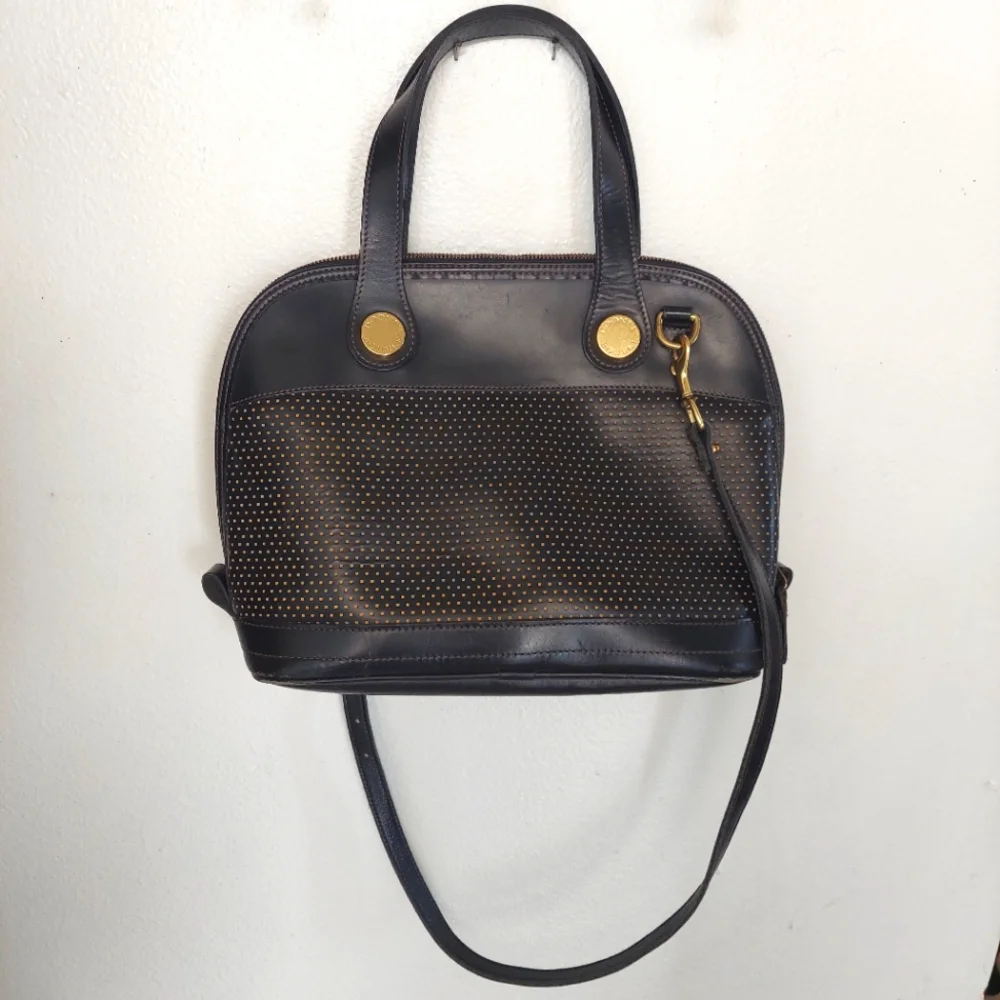 VINTAGE Dooney & Bourke Satchel Crossbody Bag - Picture 3 of 14